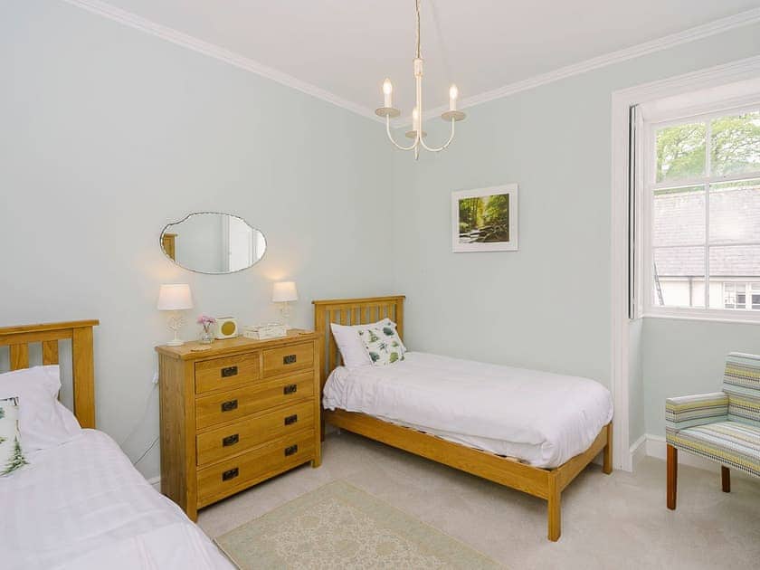 Twin bedroom | Corffe House - Corffe Cottages, Tawstock, near Barnstaple