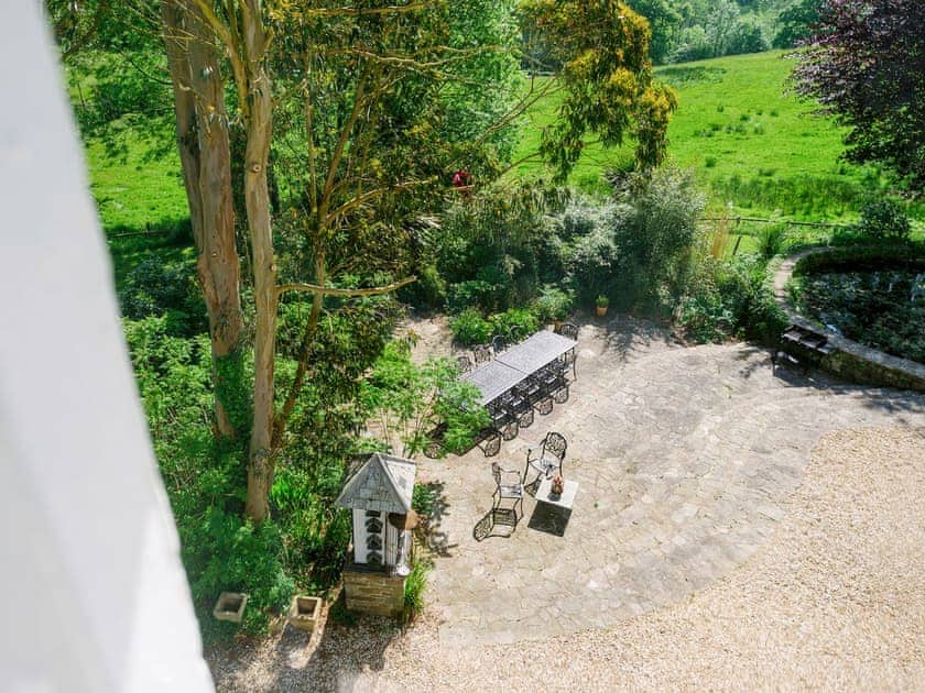Outdoor eating area | Corffe House - Corffe Cottages, Tawstock, near Barnstaple