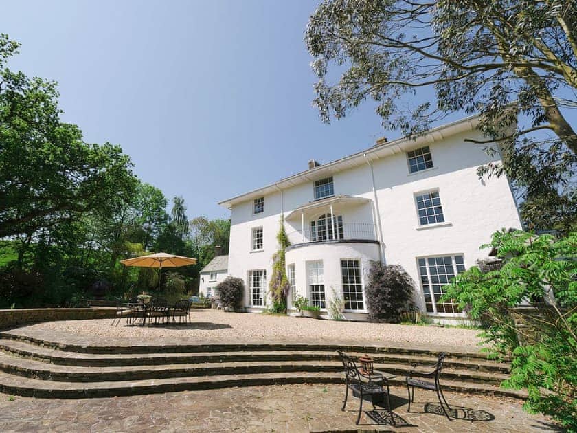 Terrace | Corffe House - Corffe Cottages, Tawstock, near Barnstaple