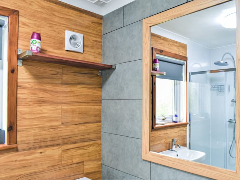 Shower room | MacRury Cottage, Balemore, near All Outer Hebrides