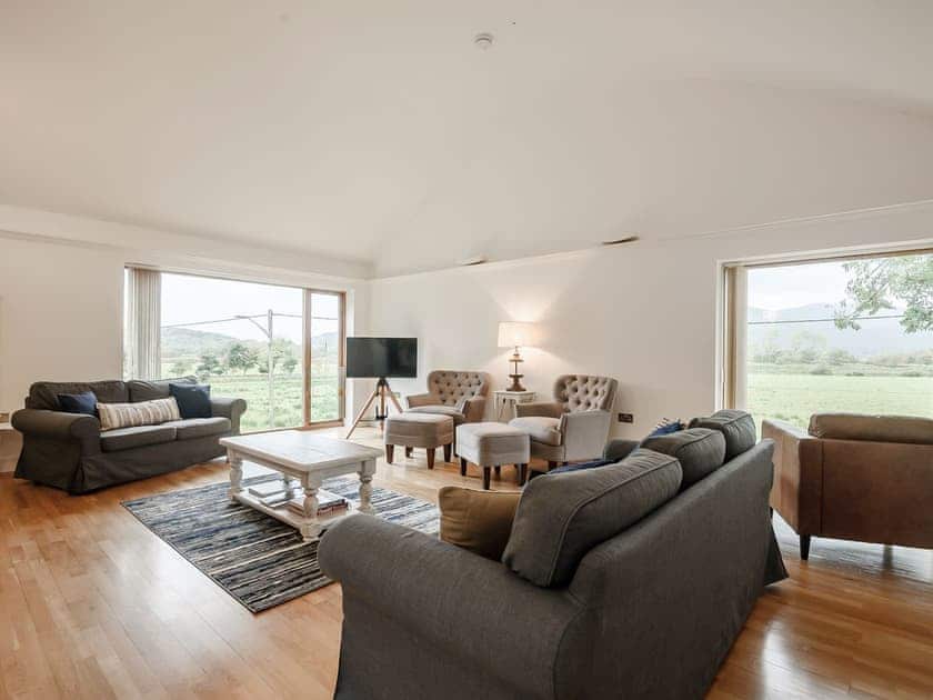 Living area | Hafan Yr Haul, Arthog