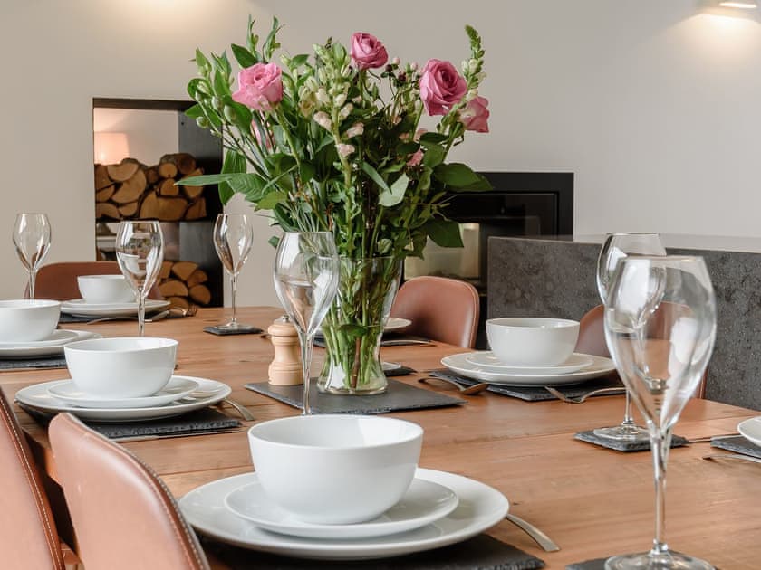 Dining Area | Hafan Yr Haul, Arthog