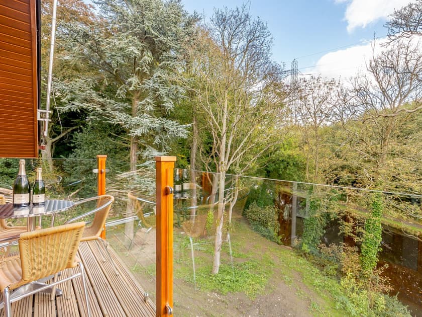Decking | Waterside Lodge One - Ashgrove Country Park, Elland