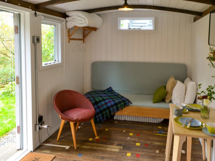 Interior | Tiny House Railway Carriage Number 1 - Lockhaugh Farm Cottages & Carriages, Rowlands Gill