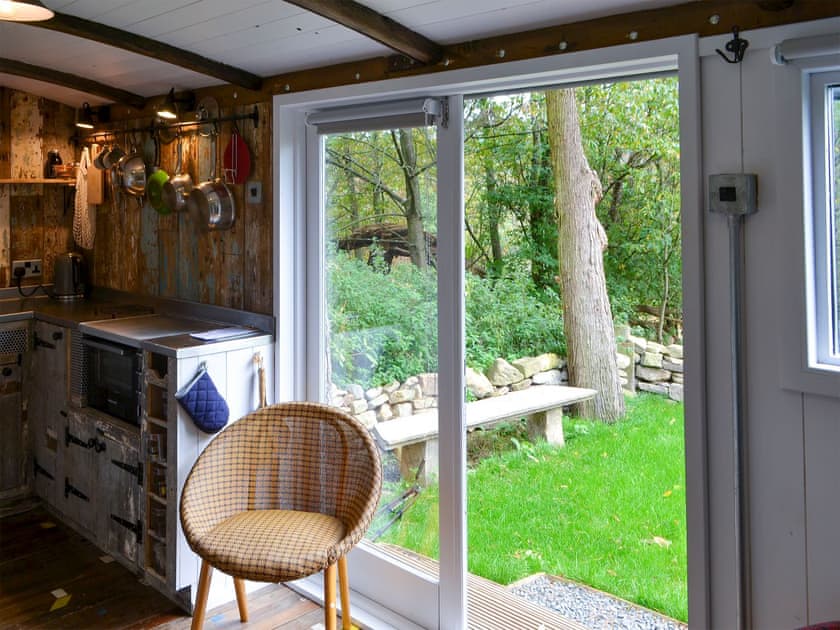 Interior | Tiny House Railway Carriage Number 1 - Lockhaugh Farm Cottages & Carriages, Rowlands Gill