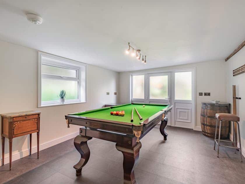 Games room | Groudd Hall, Cerrigydrudion