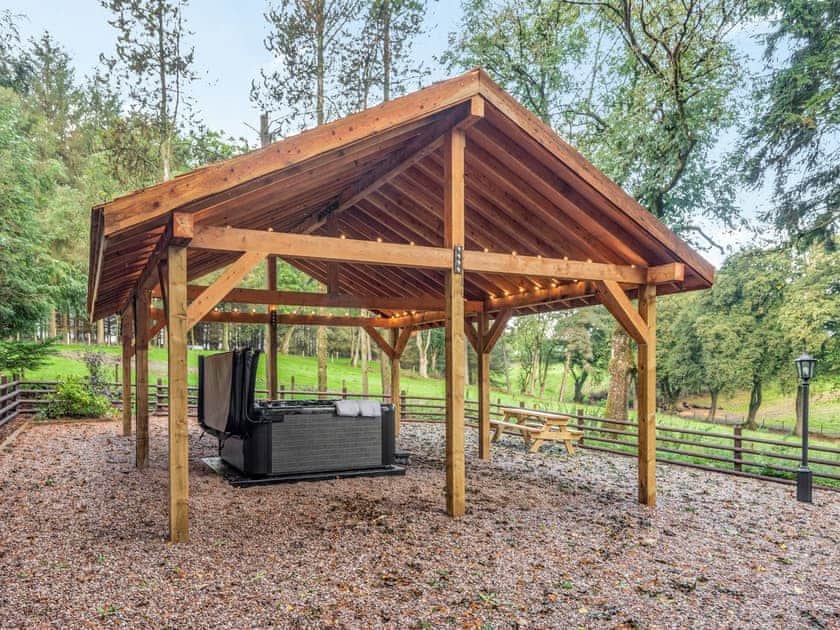 Hot tub | Groudd Hall, Cerrigydrudion