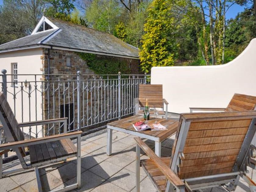 Sitting-out-area | Number Four - Corffe Cottages, Tawstock, near Barnstaple