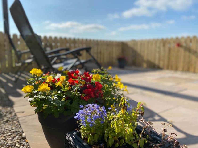 Outdoor area | Pleacairn Cottage, Dalton, near Lockerbie