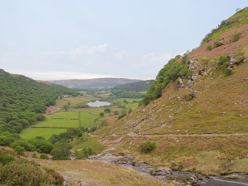 Elan Valley view looking towards Cwmdauddwr and Rhayader | Glan Wye, Rhayader