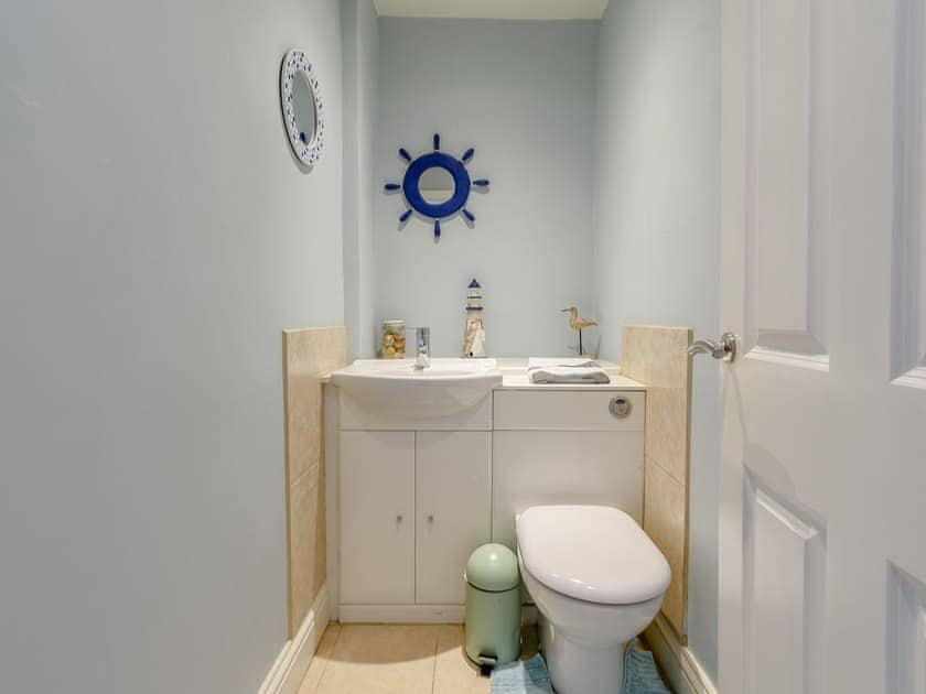 Cloakroom with WC | Fosdyke Cottage, Skinningrove, near Whitby