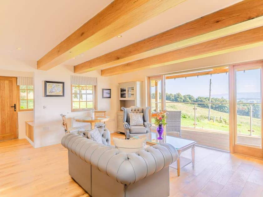 Living area | Gamekeepers Lodge - Lakeview Cottages at Mondhui, Port of Menteith