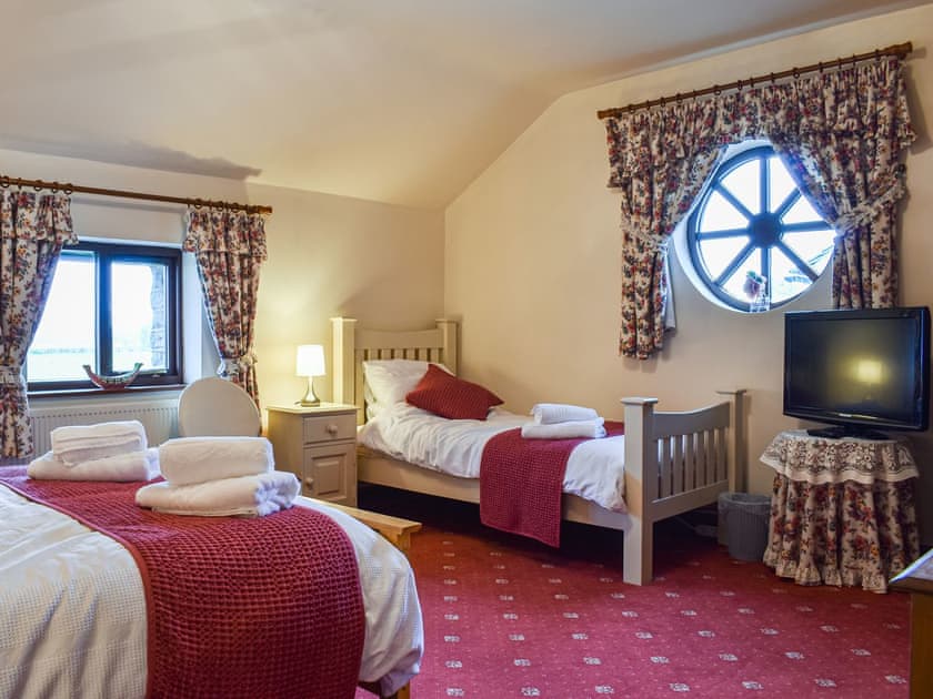 Twin bedroom | Priory Barn, Lathom, near Southport
