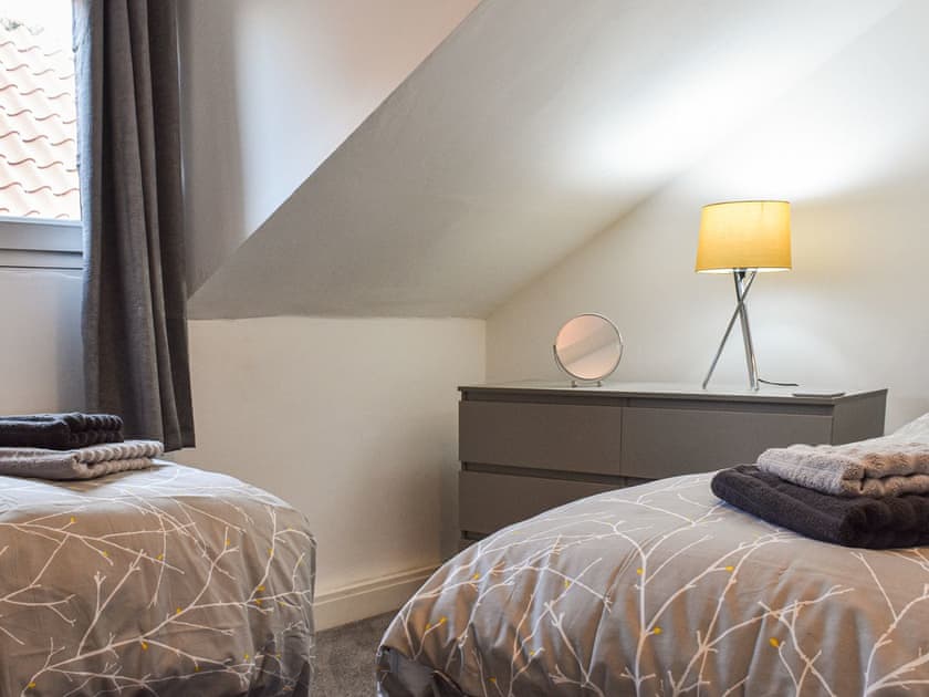 Twin bedroom | Jet Workers Cottage, Whitby