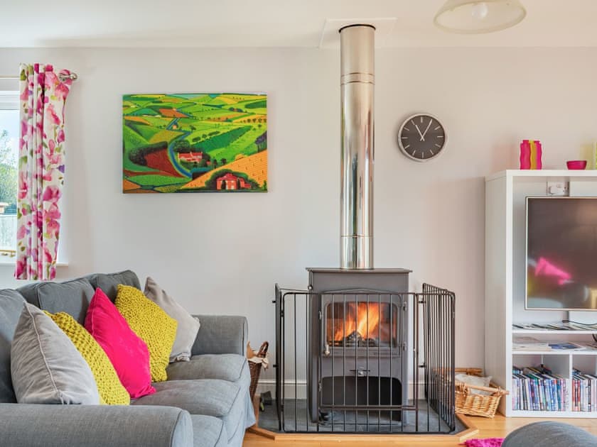 Living area | Cuckoo Hill Lodge, Rhayader