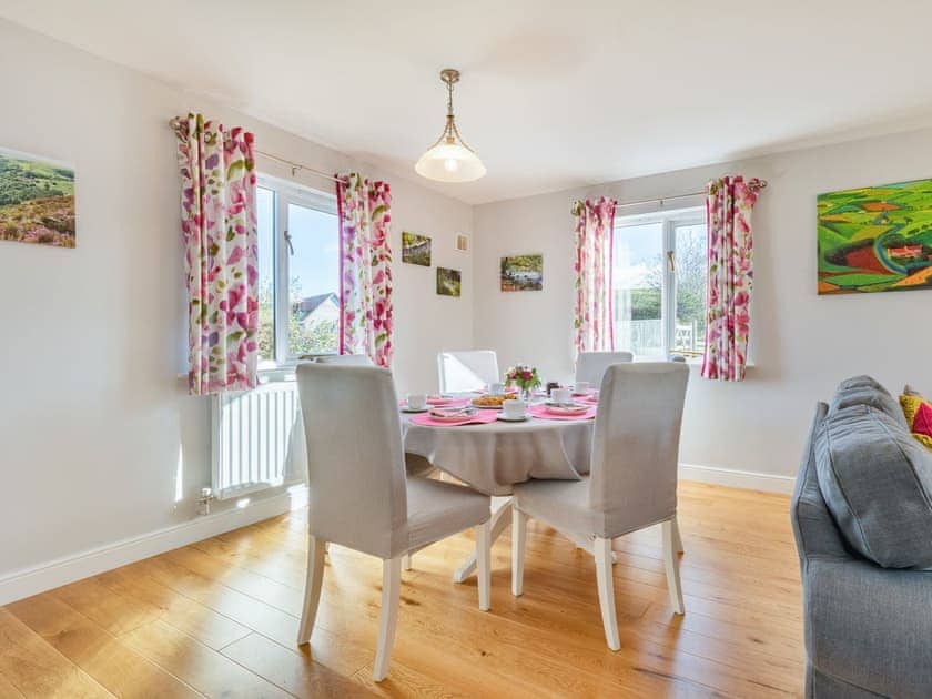 Dining Area | Cuckoo Hill Lodge, Rhayader