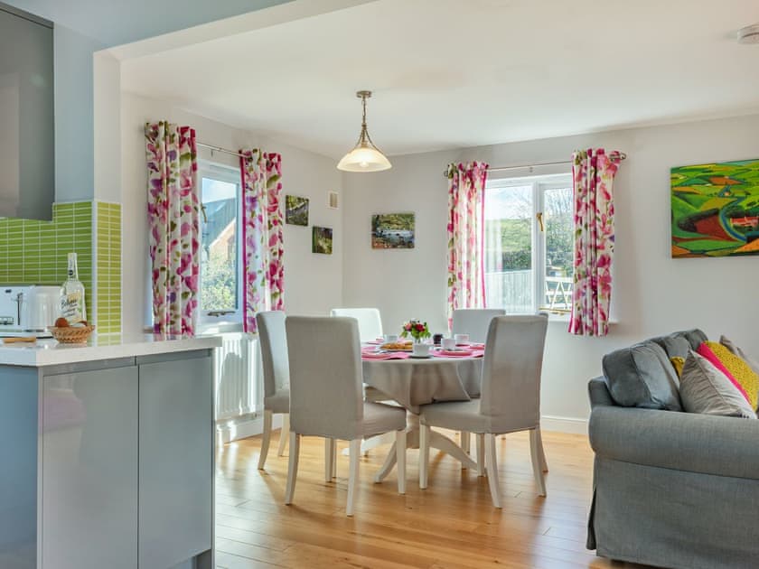 Dining Area | Cuckoo Hill Lodge, Rhayader