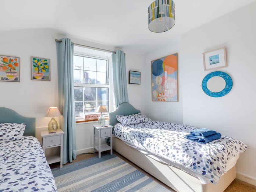 Twin bedroom | Teal House - Lyme Regis Cottages, Lyme Regis