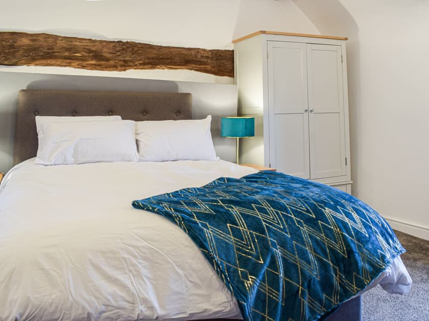 Double bedroom | Colstey Farmhouse, Clun, near Bishops Castle