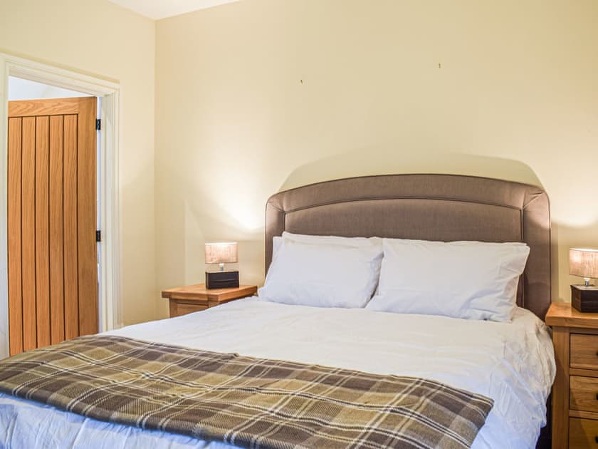 Double bedroom | Colstey Farmhouse, Clun, near Bishops Castle
