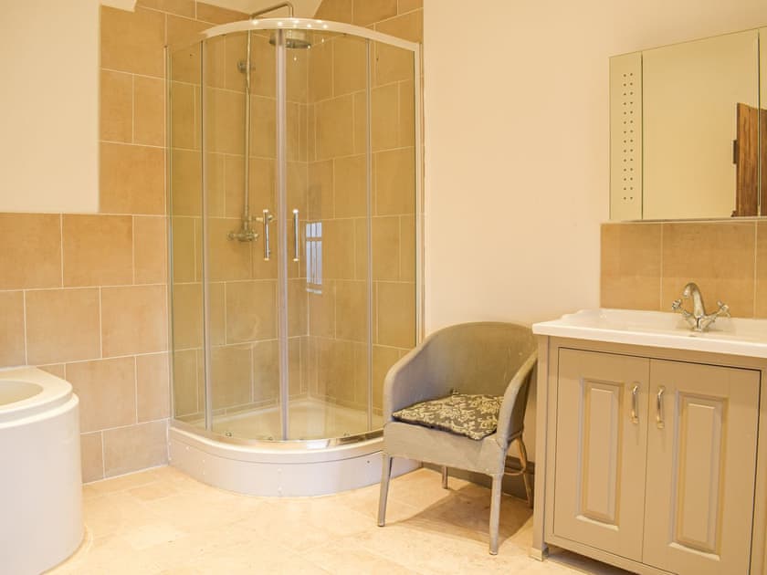 Bathroom | Colstey Farmhouse, Clun, near Bishops Castle