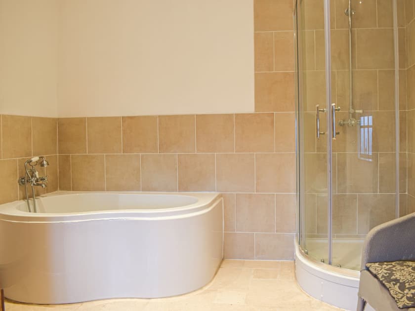 Bathroom | Colstey Farmhouse, Clun, near Bishops Castle