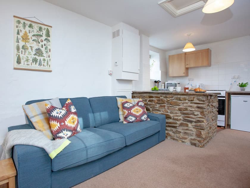 Open plan living space | Smithy - Summercourt Cottages, Looe