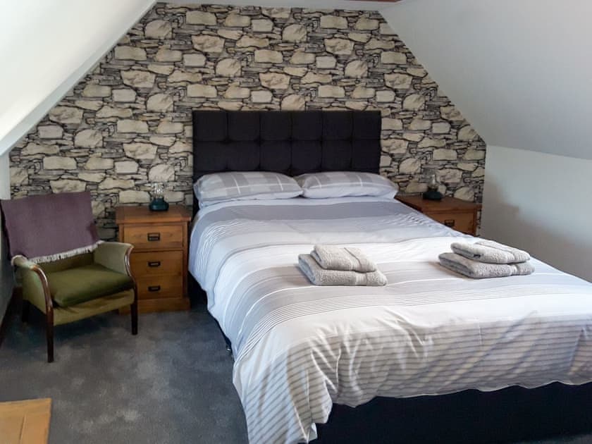 Double bedroom | MacRury Cottage, Balemore, near All Outer Hebrides