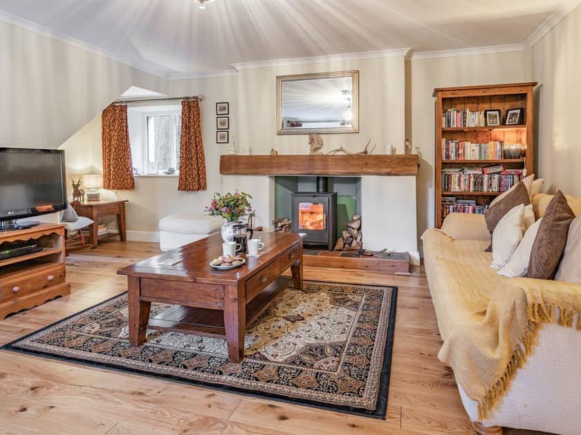 Living room | Pwll Farmhouse, Llanllawddog, near Brechfa