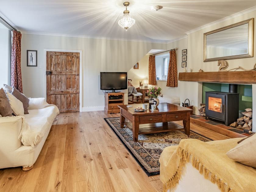 Living room | Pwll Farmhouse, Llanllawddog, near Brechfa