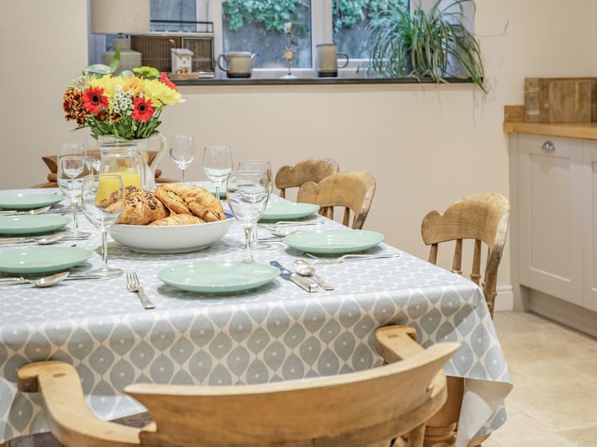 Dining Area | Pwll Farmhouse, Llanllawddog, near Brechfa