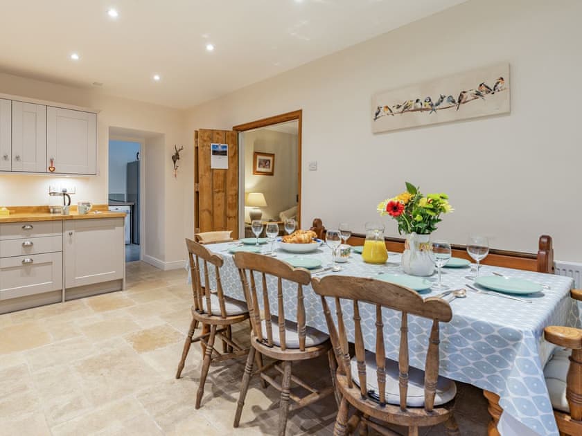 Kitchen/diner | Pwll Farmhouse, Llanllawddog, near Brechfa