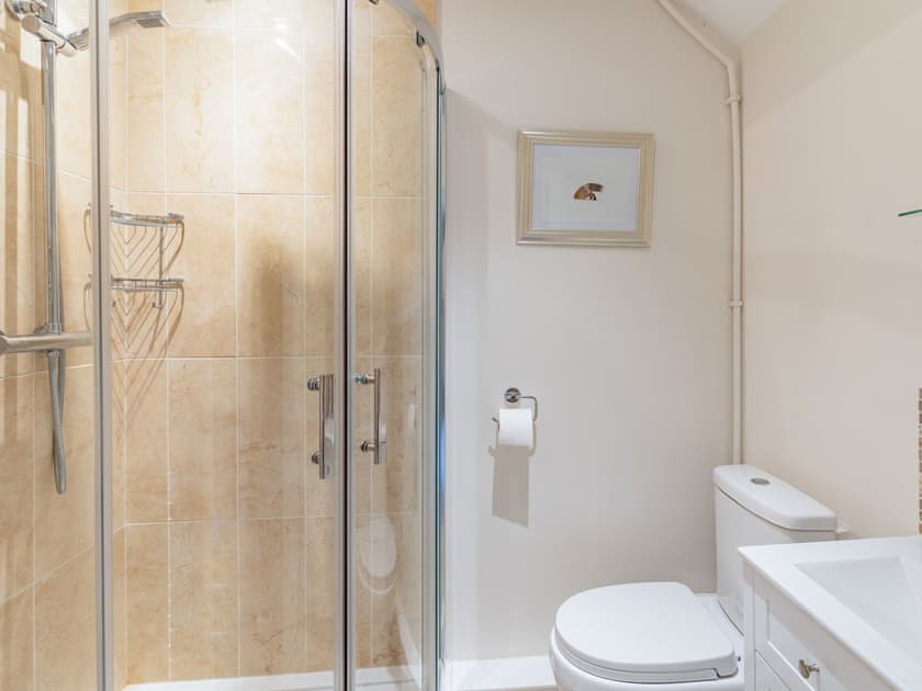 En-suite | Pwll Farmhouse, Llanllawddog, near Brechfa
