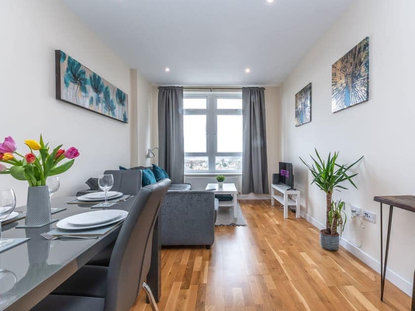 Open plan living space | Panorama - Bellaire Stays, Ashford