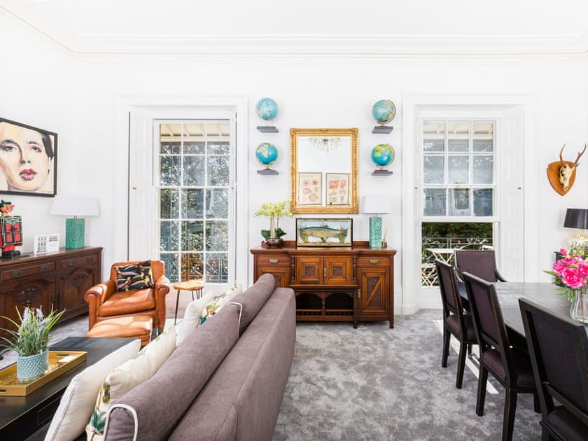 Living room/dining room | Apartment 10 - Judges Lodgings, Gloucester