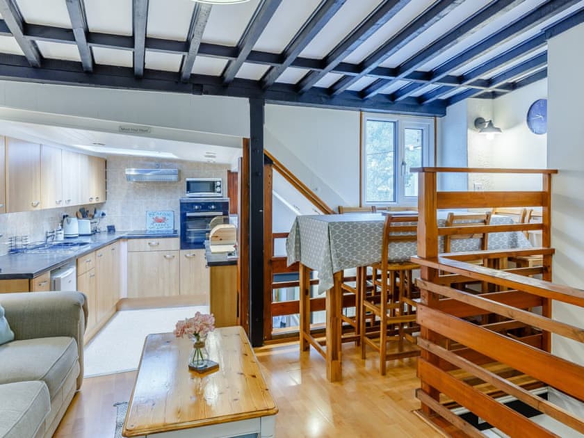 Open plan living space | Fisherman’s Bothy, Mevagissey