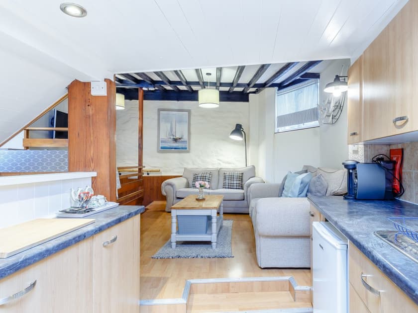 Open plan living space | Fisherman’s Bothy, Mevagissey
