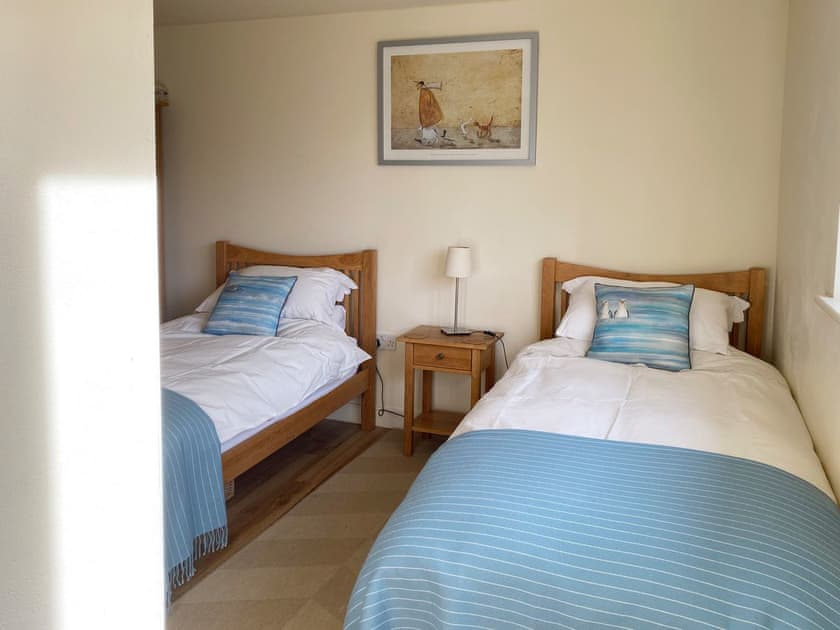Twin bedroom | The Stables, Occold, near Eye