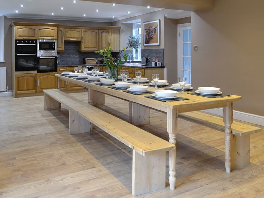 Open plan living space | The Farmhouse - Home Farm, Dunragit, near Stranraer