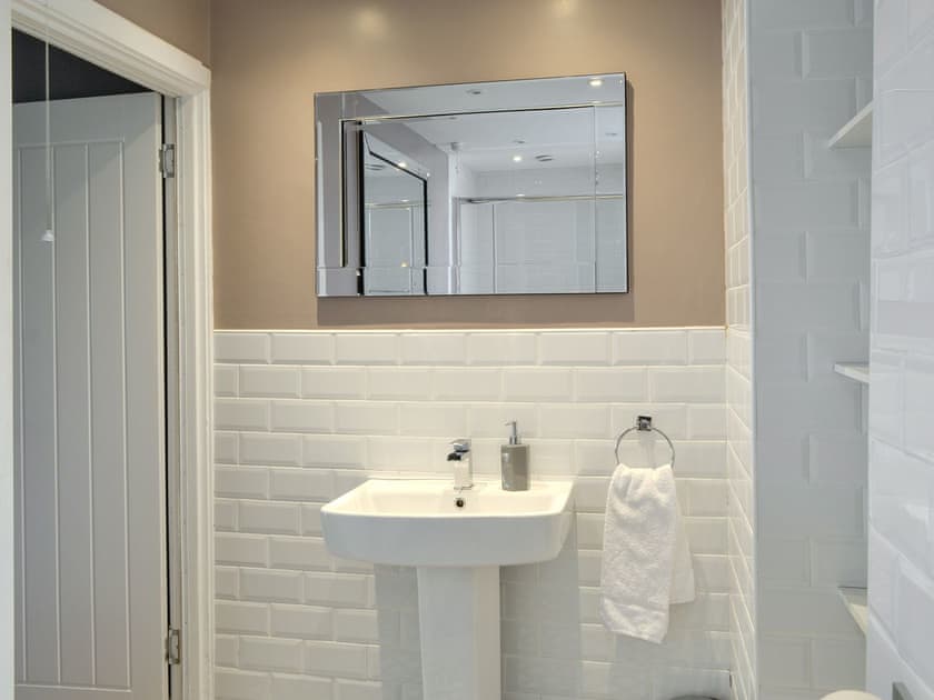 Shower room | The Farmhouse - Home Farm, Dunragit, near Stranraer