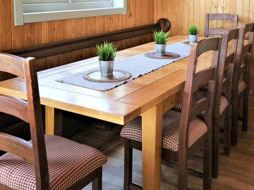 Dining room | The Goyle - Lawpit Lodges, Uplowman, near Tiverton