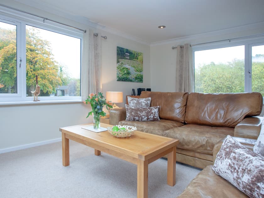 Living area | Over Lake Apartment - Indio Lake, Bovey Tracey