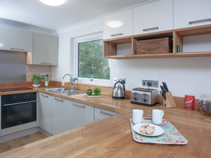 Kitchen | Over Lake Apartment - Indio Lake, Bovey Tracey