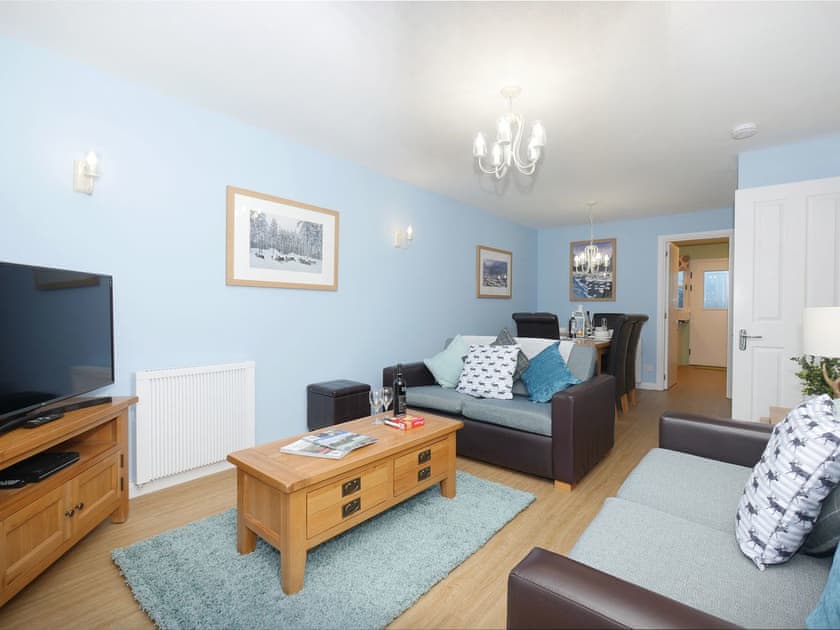 Living area | Reindeer Retreat - Silverglades Holiday Homes, Aviemore