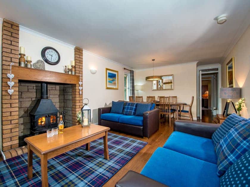 Living room | The Cairngorm - Silverglades Holiday Homes, Aviemore