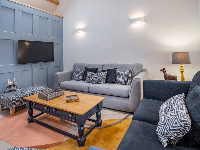 Living area | Cowshed 2 - Cowshed Cottages at Travellers Rest Yard, Llanboidy