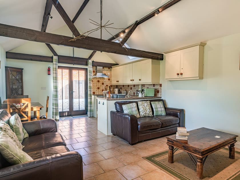 Open plan living space | 1 Brick Kiln Barns - Brick Kiln Barns , Dilham, near North Walsham