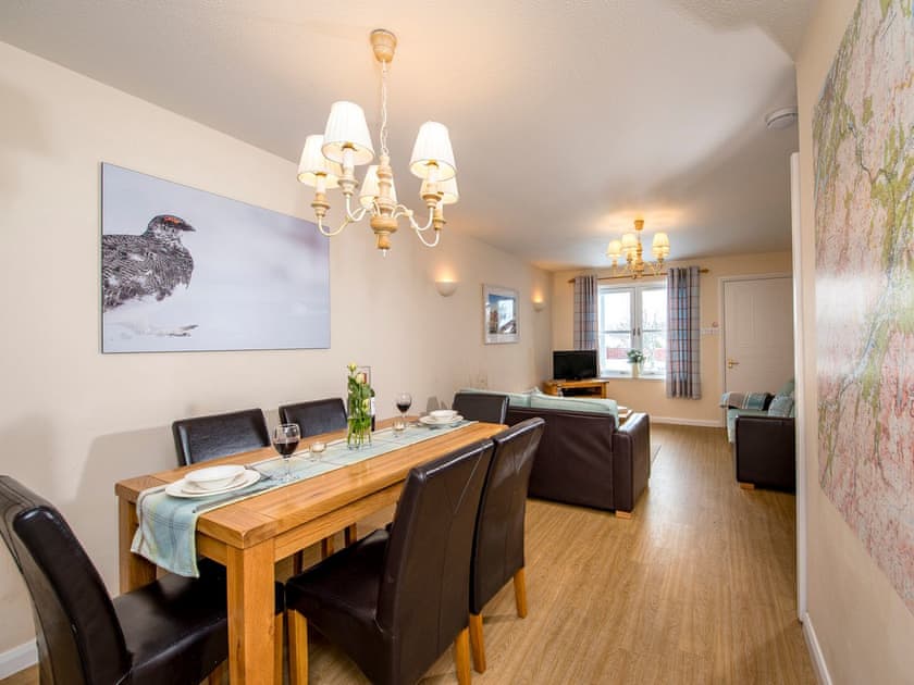 Dining Area | Ptarmigan - Silverglades Holiday Homes, Aviemore