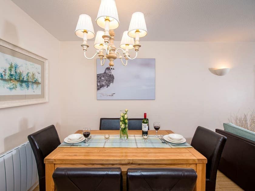 Dining Area | Ptarmigan - Silverglades Holiday Homes, Aviemore