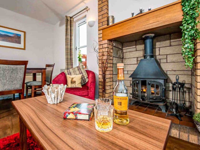 Living area | Mountain View - Silverglades Holiday Homes, Aviemore
